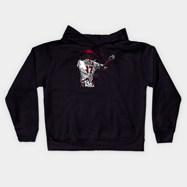 Ohtani Kids Hoodie by salohman